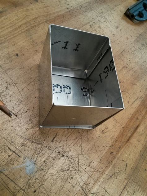 a box witn a top of one metal|A Riveted Metal Box With Lid : 11 Steps .